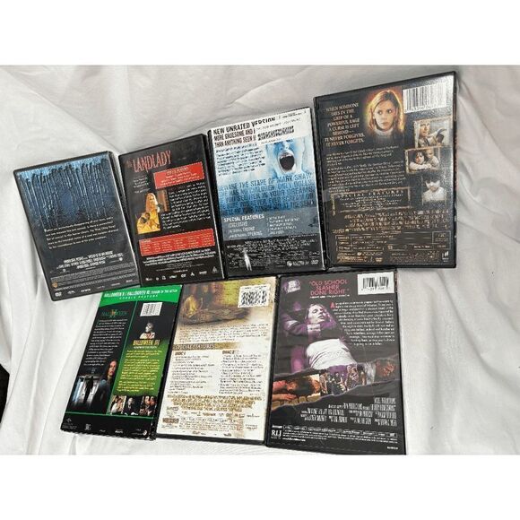 Horror Movie Lot 7 Movies on DVD All Clean Discs Work Great! - Picture 2 of 2